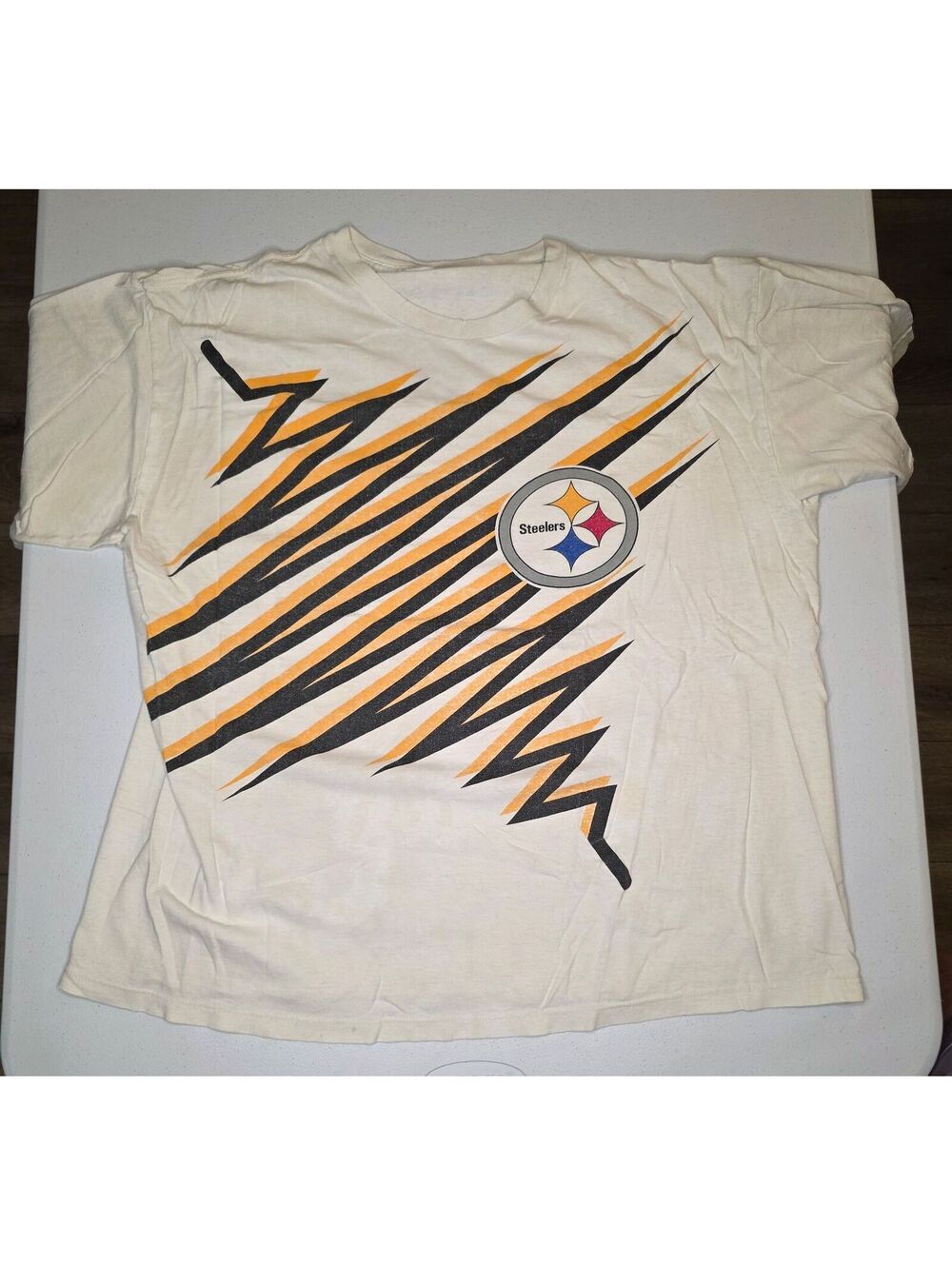 90s NFL Pittsburgh Steelers Shockwave Tee